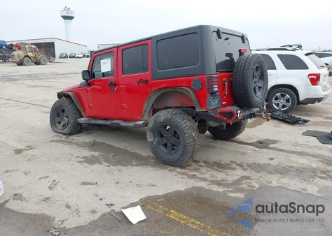 2012 Jeep Wrangler Unlimited Sport z USA, uszkodzony, nr VIN 1C4BJWDG4CL232264